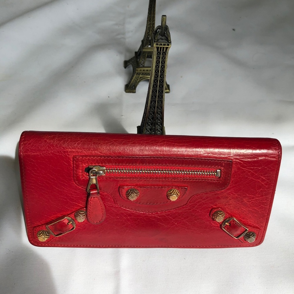 AUTHENTIC BALENCIAGA BIFOLD LONG WALLET